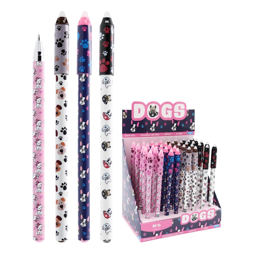 ΣΤΥΛΟ ΠΟΥ ΣΒΗΝΕΙ DOGS 0.7 ΜΠΛΕ M&G