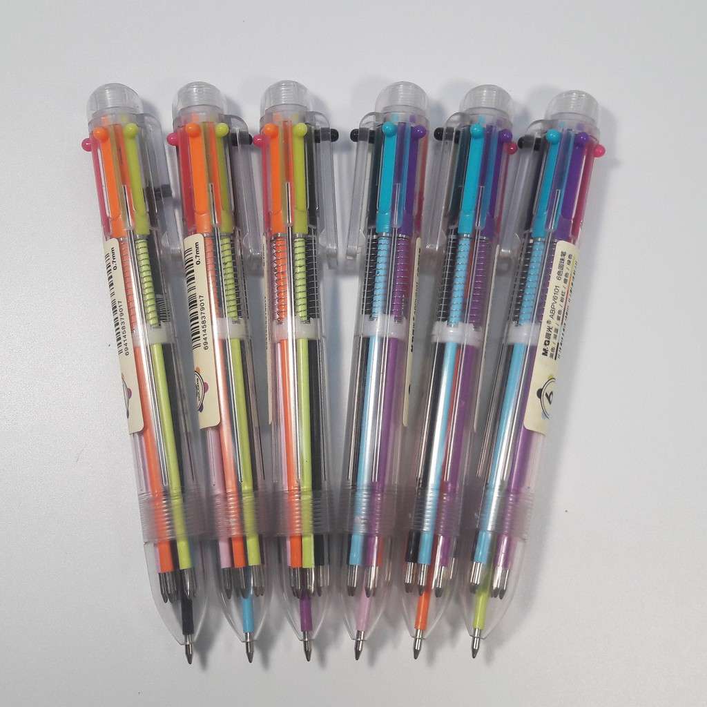 ΣΤΥΛΟ ΜΕ ΕΞΙ ΧΡΩΜΑΤΑ M&G