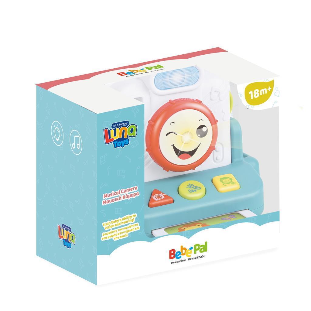Φωτογραφική Μηχανή Luna Toys με μουσική και φως 21x11,5x16,5 εκ.