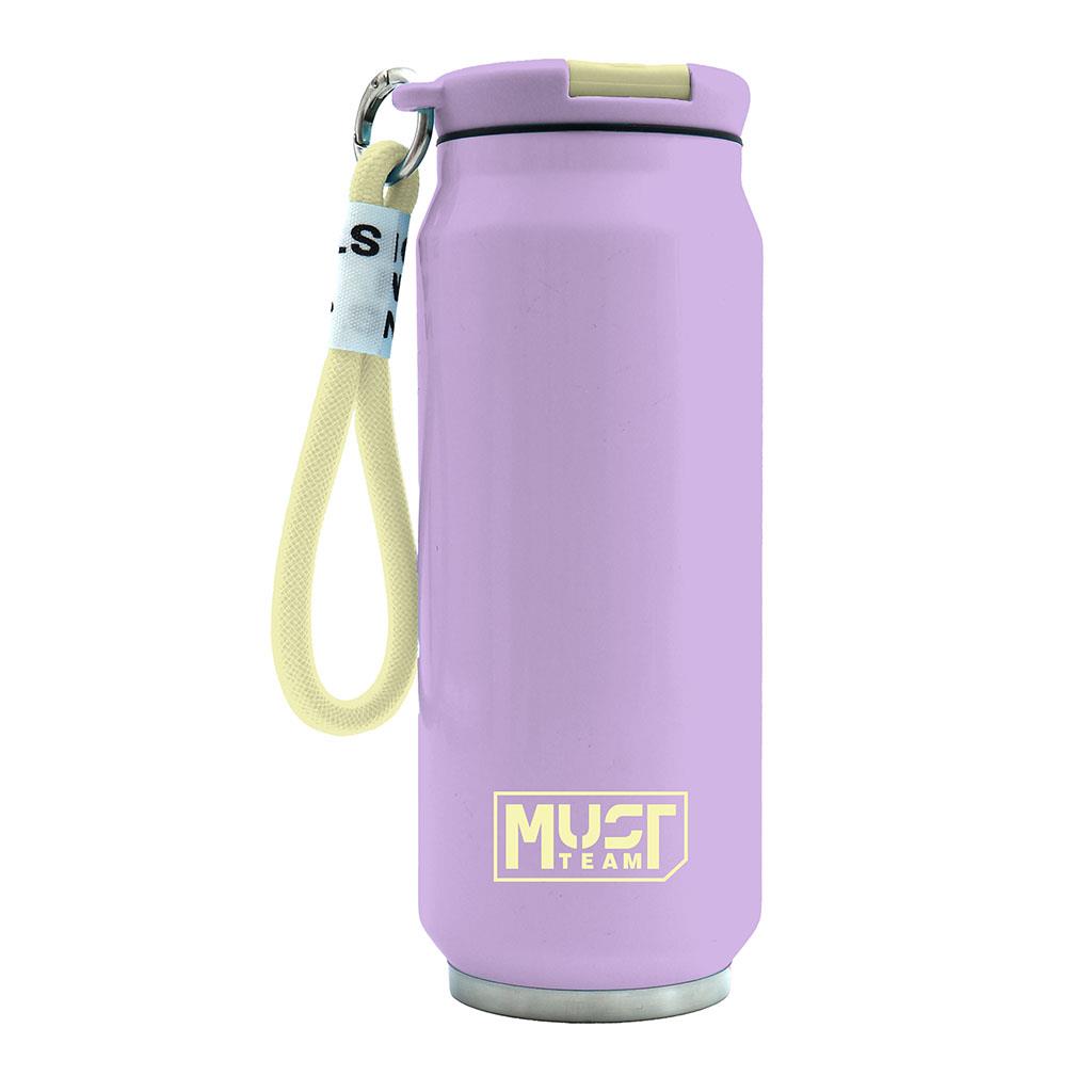 Θερμός Ανοξείδωτο Must Team Παστέλ 500 ml ΛΙΛΑ