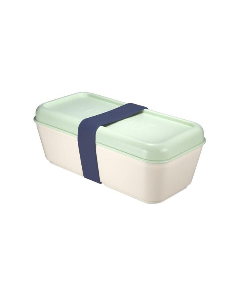 ΦΑΓΗΤΟΔΟΧΕΙΟ ΠΛΑΣΤΙΚΟ ΟΡΘΟΓΩΝΙΟ ΜΕ ΠΡΑΣΙΝΟ ΚΑΠΑΚΙ, 0,75L MILAN