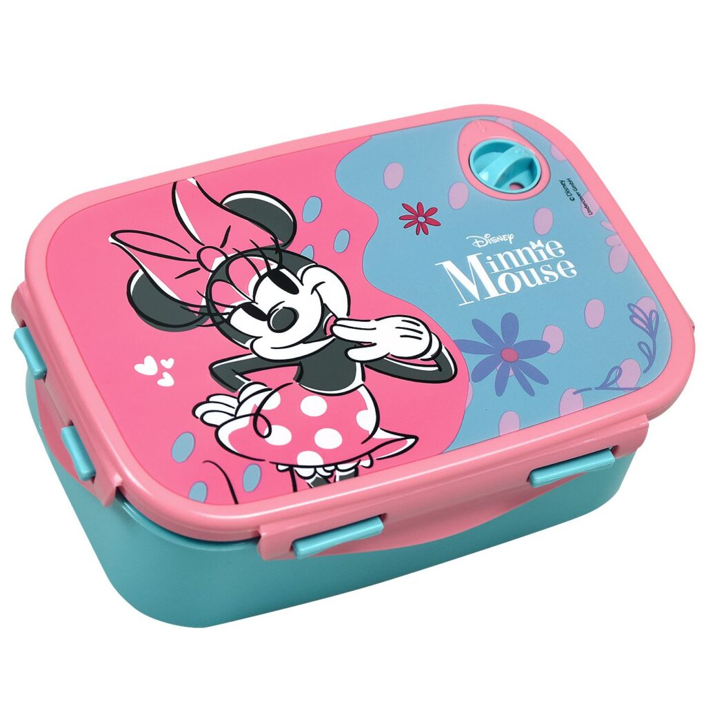Δοχείο Φαγητού Πλαστικό pp 900ml Minnie 17,5x7x13cm 900ml