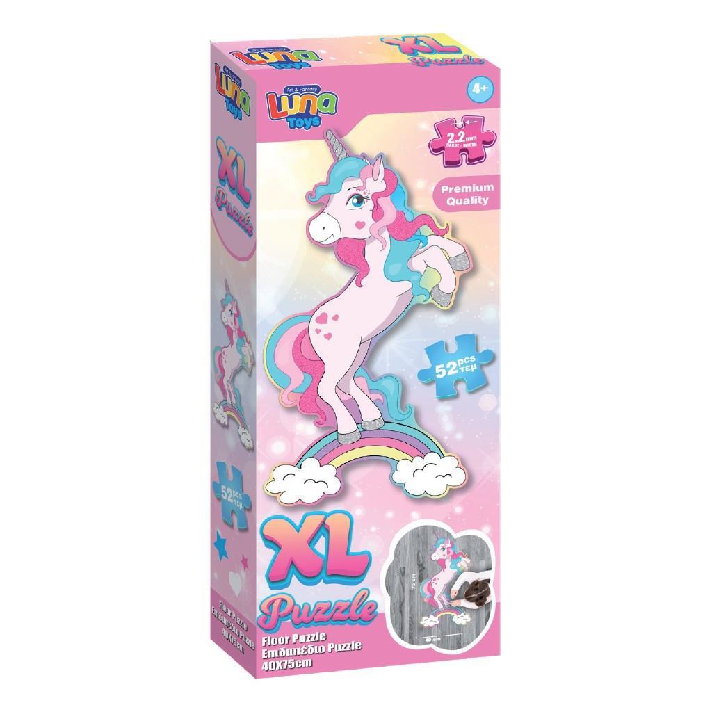 52 PUZZLE ΧΡΩΜΑΤΙΣΜΟΥ XL 92X41EK UNICORN