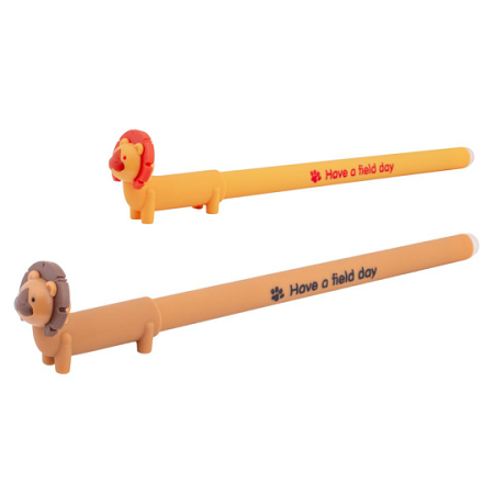 ΣΤΥΛΟ ΠΟΥ ΣΒΗΝΕΙ GEL 0.7 ΜΠΛΕ M&G LION