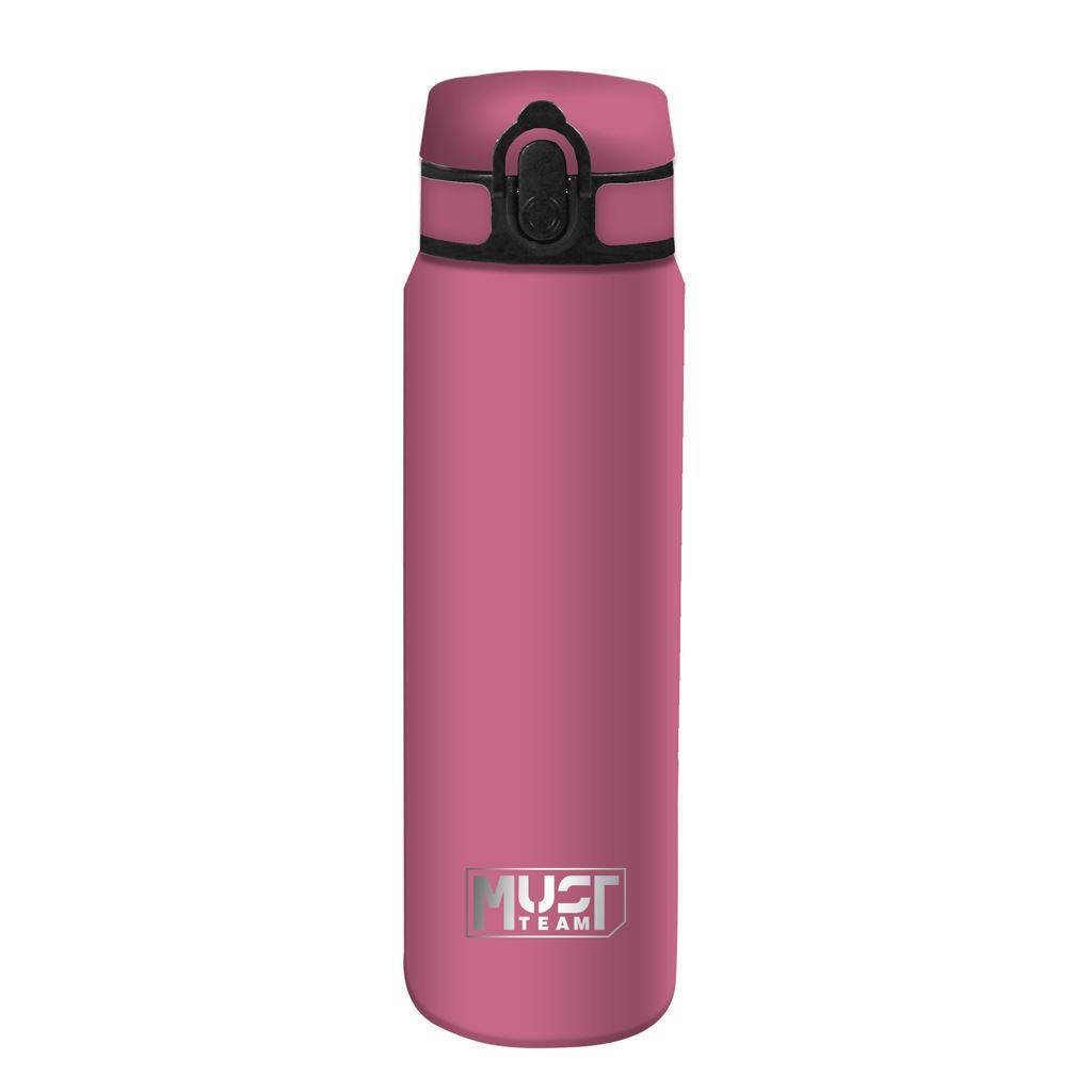 ΠΑΓΟΥΡΙ MUST 600ML ΑΝΟΞΕΙΔΩΤΟ MONOCHROME 7X23 ΡΟΖ ΣΚΟΥΡΟ