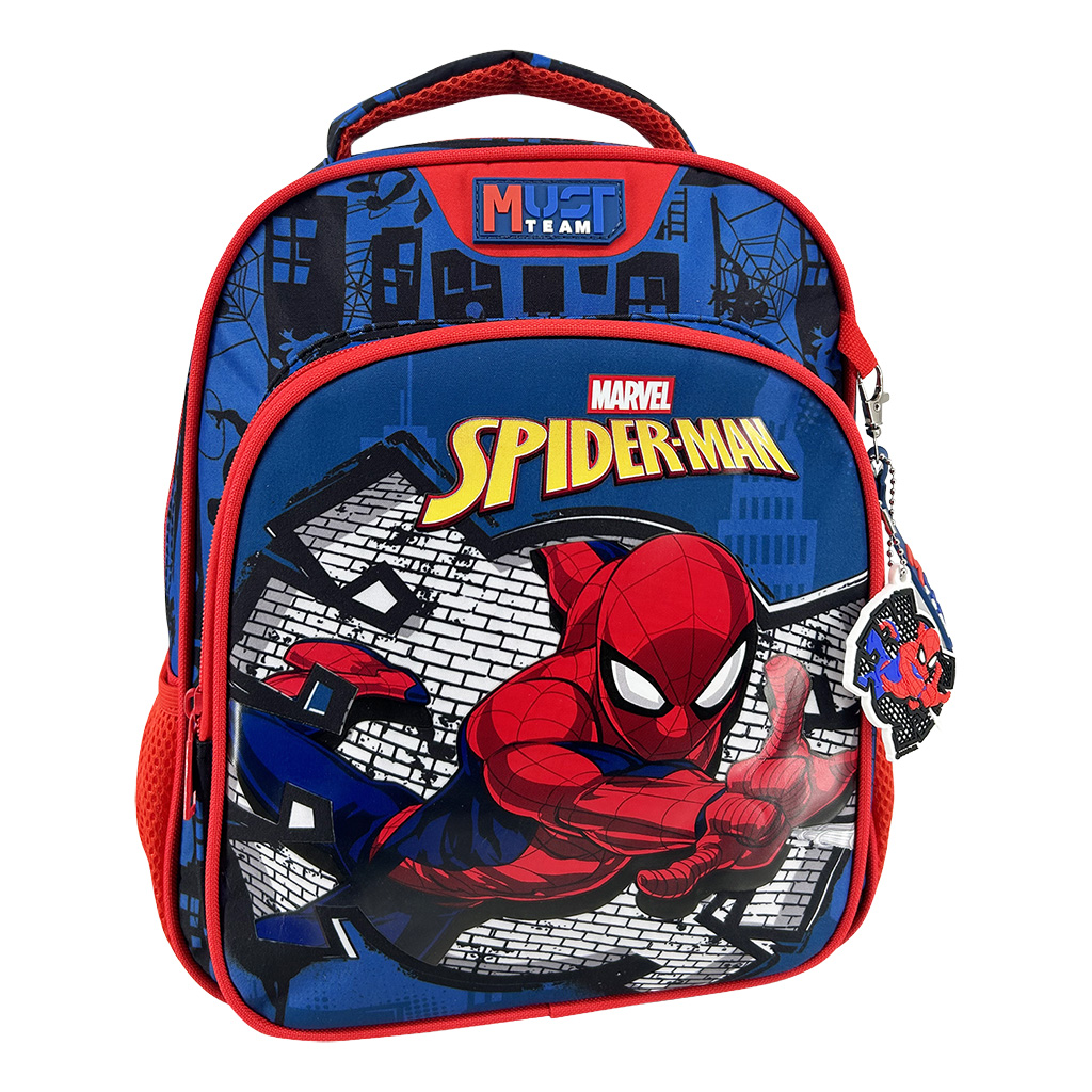 Σχολική Τσάντα Πλάτης Νηπίου Must Team SRIDERMAN 2 Θήκες