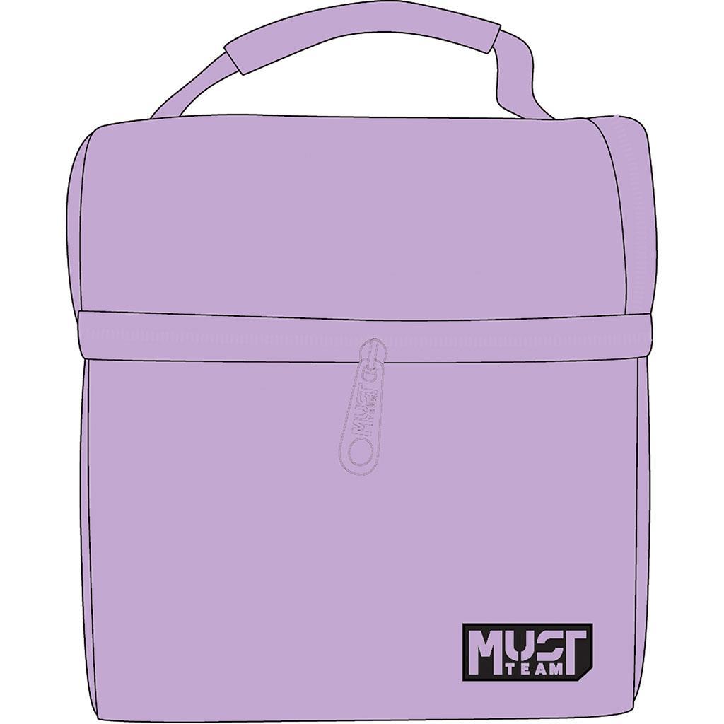 ΤΣΑΝΤΑΚΙ ΦΑΓΗΤΟΥ MUST TEAM 22Χ16Χ28ΕΚ ΙΣΟΘΕΡΜΙΚΟ ΑΝΟΙΧΤΟ ΜΩΒ