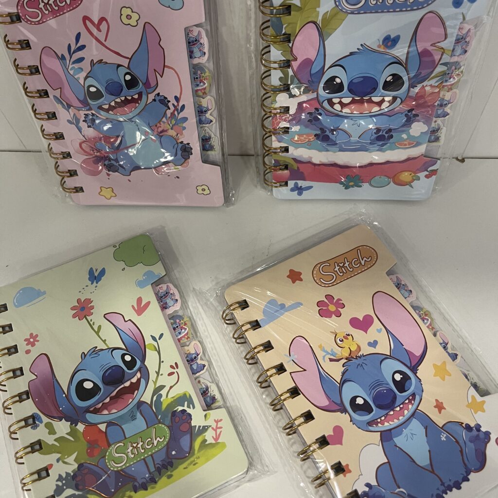 ΣΗΜΕΙΩΜΑΤΑΡΙΟ ΣΠΙΡΑΛ STITCH ME ΘΕΜΑΤΑ