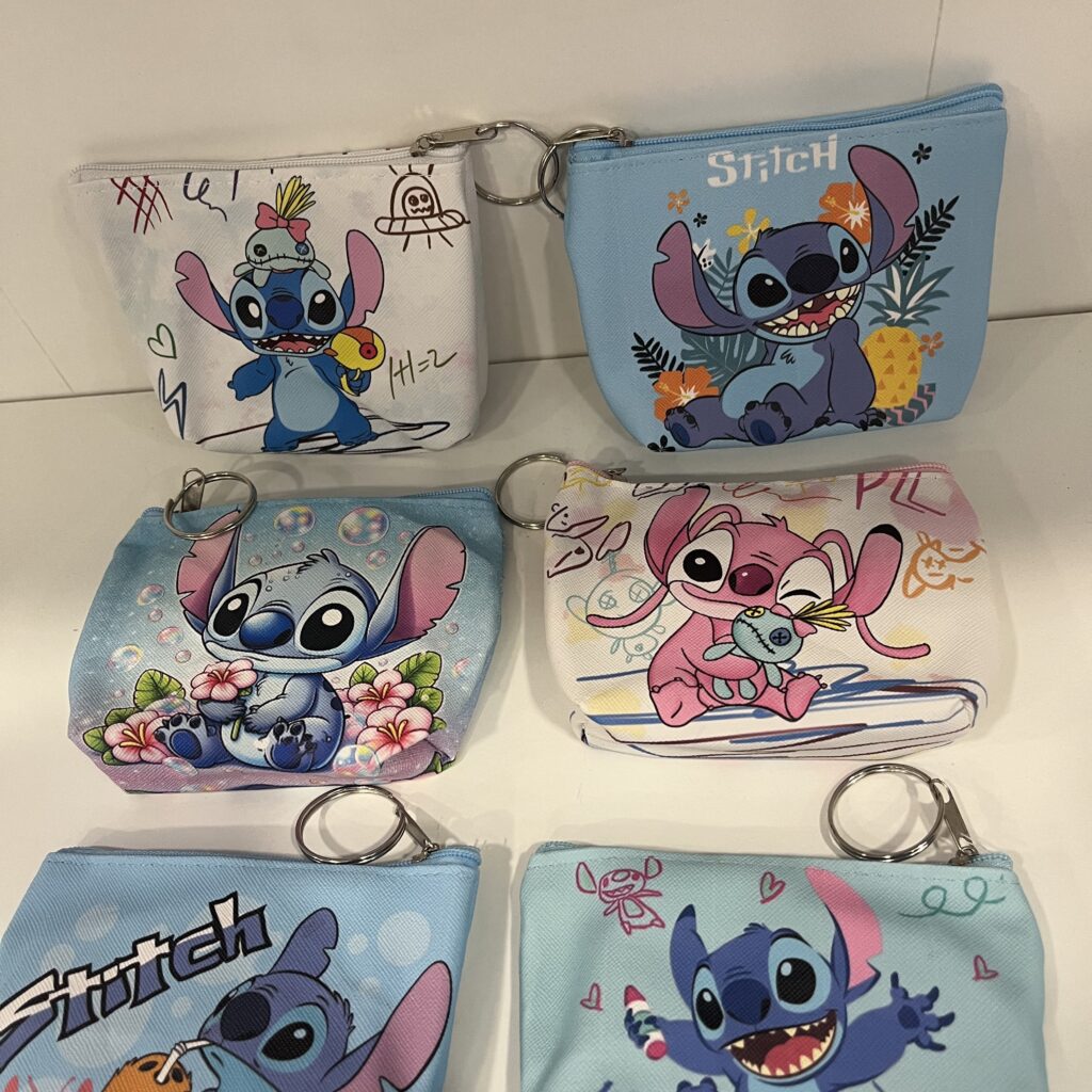 ΠΟΡΤΟΦΟΛΑΚΙ ΜΙΝΙ STITCH & ANGEL