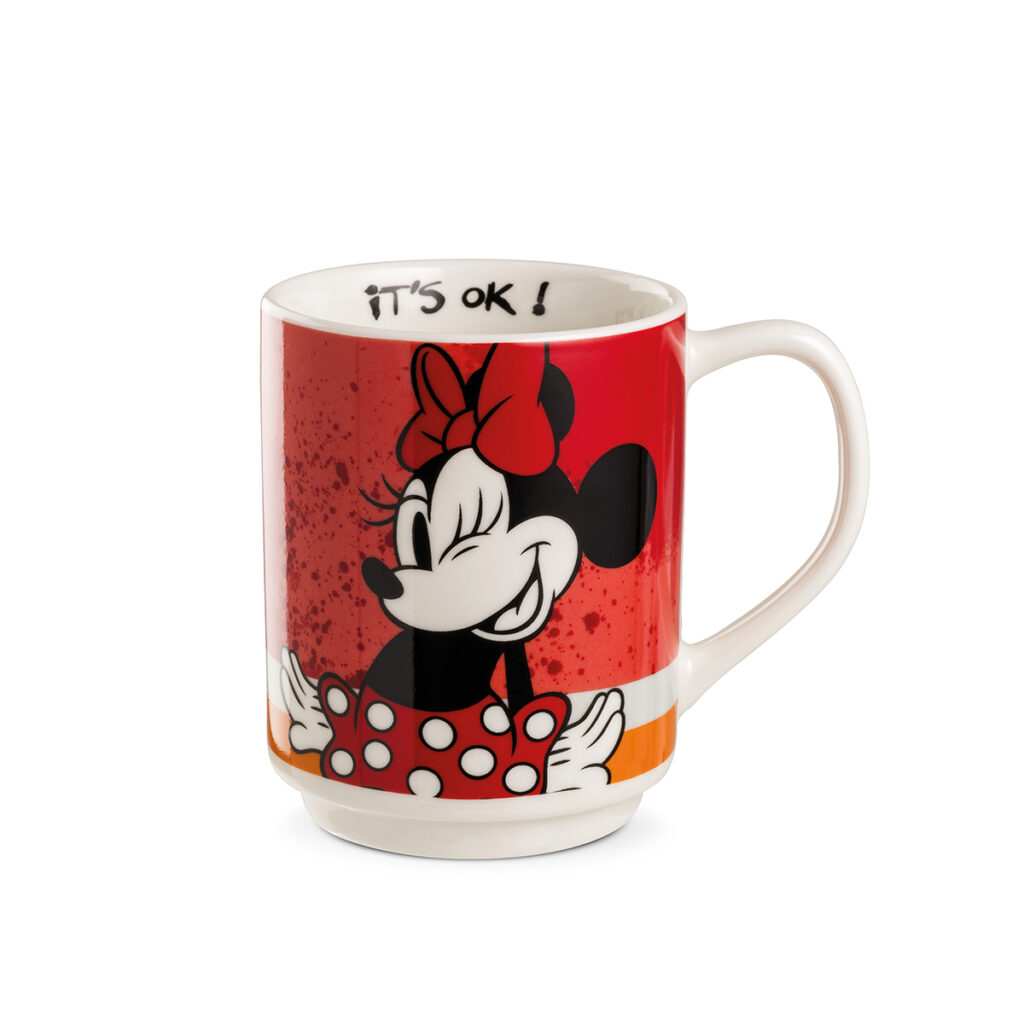 DISNEY ΚΟΥΠΑ MINNIE ΚΟΚΚΙΝΗ 350ml