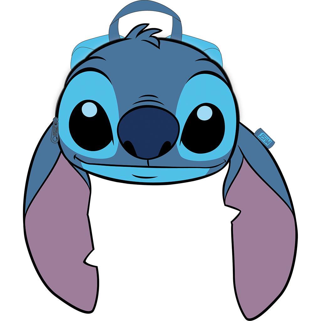 Λούτρινη Τσάντα Πλάτης Νηπίου Βόλτας Disney Stitch Must Team 2 Θήκες