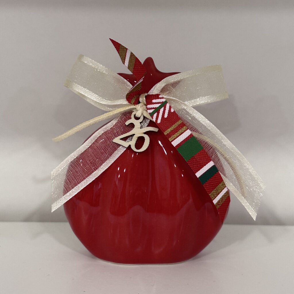 ΡΟΔΙ ΜΕ ΚΥΜΑ ΚΟΚΚΙΝΟ ΓΥΑΛΙΣΤΕΡΟ