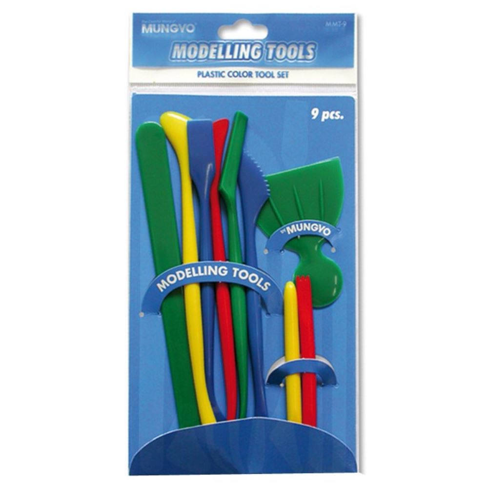 Εργαλεία Πλαστελίνης Πλαστικά (Σετ 9 τεμαχίων)