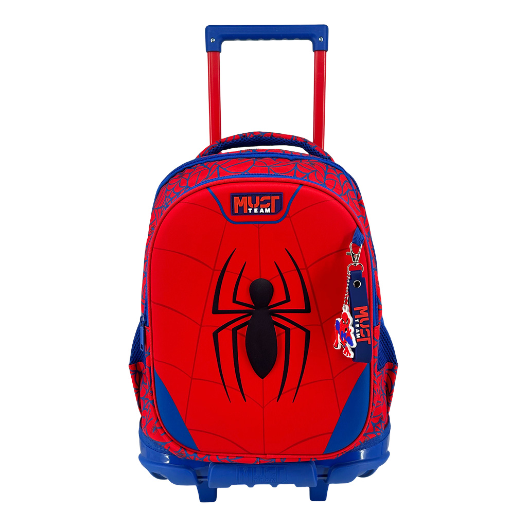 ΤΣΑΝΤΑ ΤΡΟΛΛΕΥ MUST TEAM 34Χ20Χ44EK 3ΘΗΚΕΣ SPIDERMAN