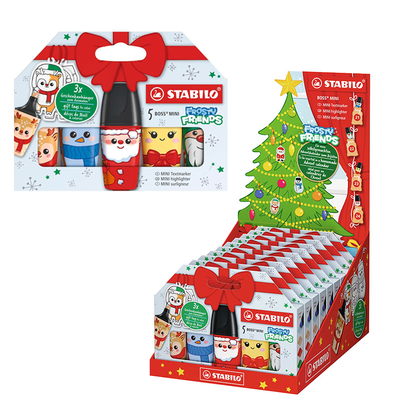 ΜΑΡΚΑΔΟΡΟΙ BOSS mini FROSTY FRIEND SET 5τεμ