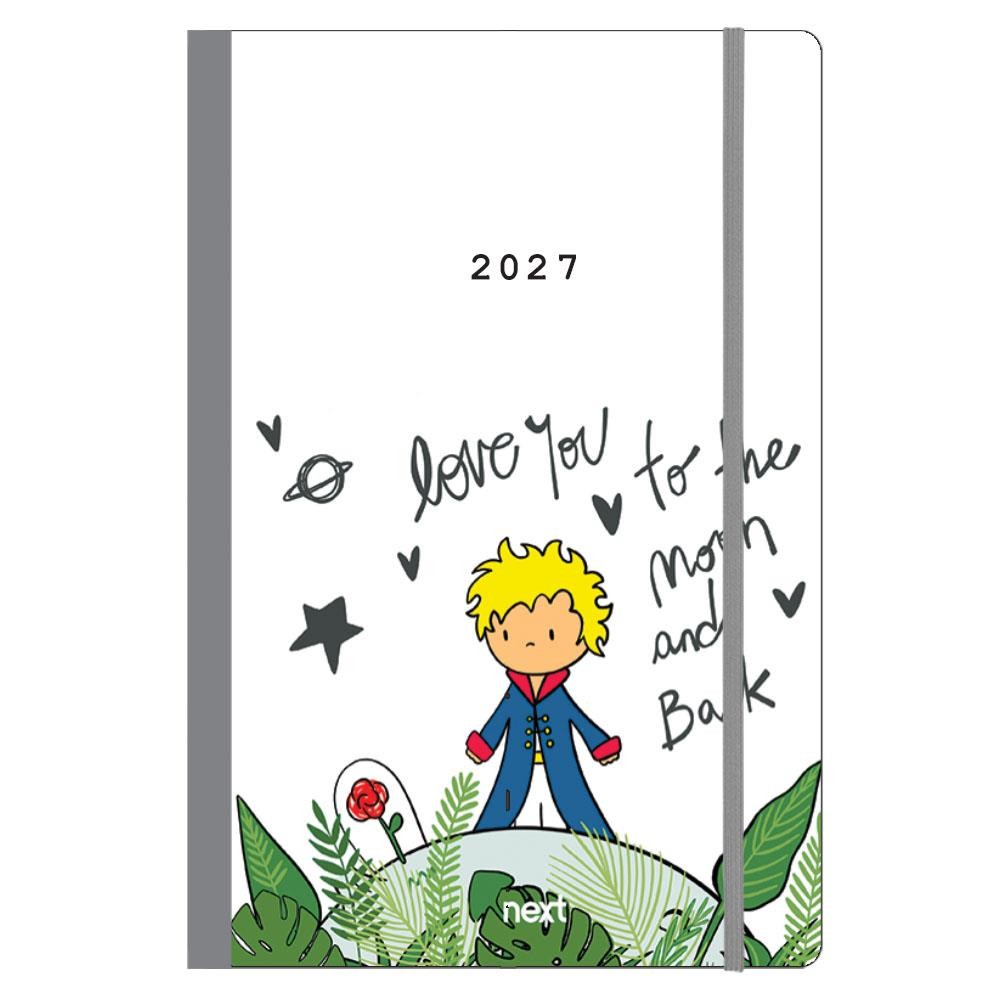 Next ημερολόγιο 2027 Trends Little prince ημερήσιο flexi με λάστιχο 14x21εκ.
